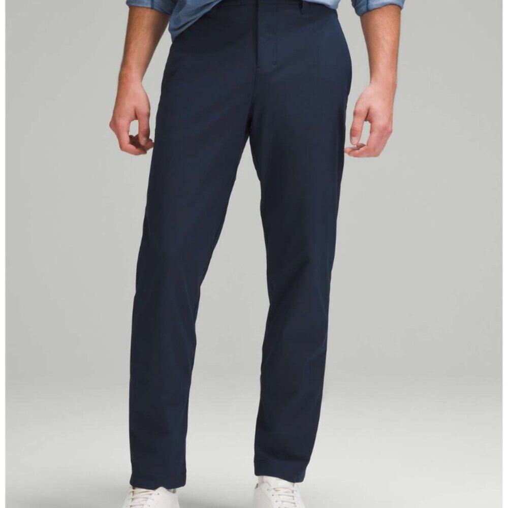 Lululemon ABC Classic-Fit Trouser Warpstreme in True Navy